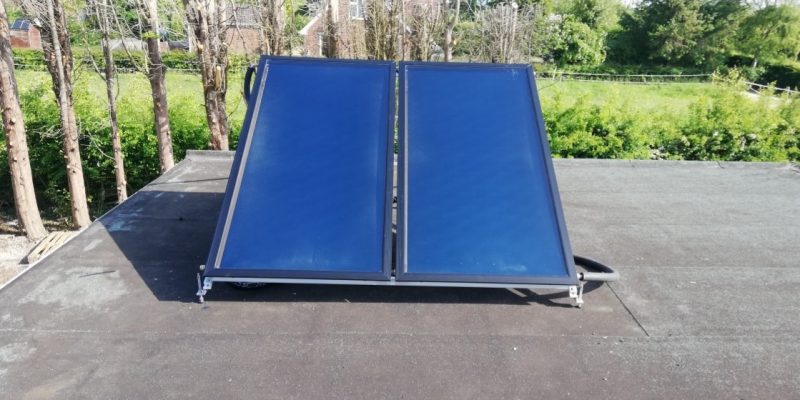 Tony solar thermal installation